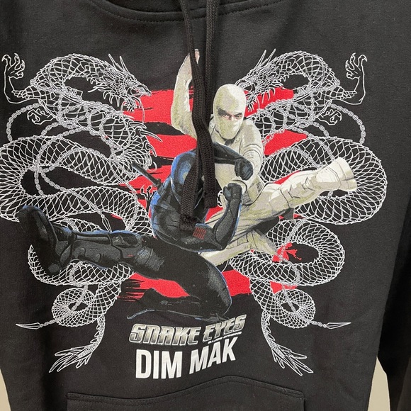 Dim Mak x Snake Eyes - Double Dragon Hoodie - Black - Picture 5 of 7
